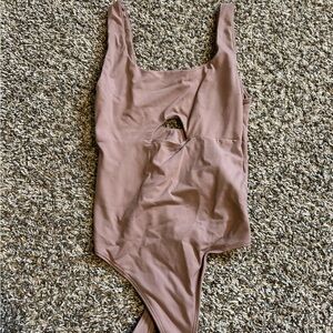 Abercrombie & Fitch Pink/Purple Athletic Bodysuit